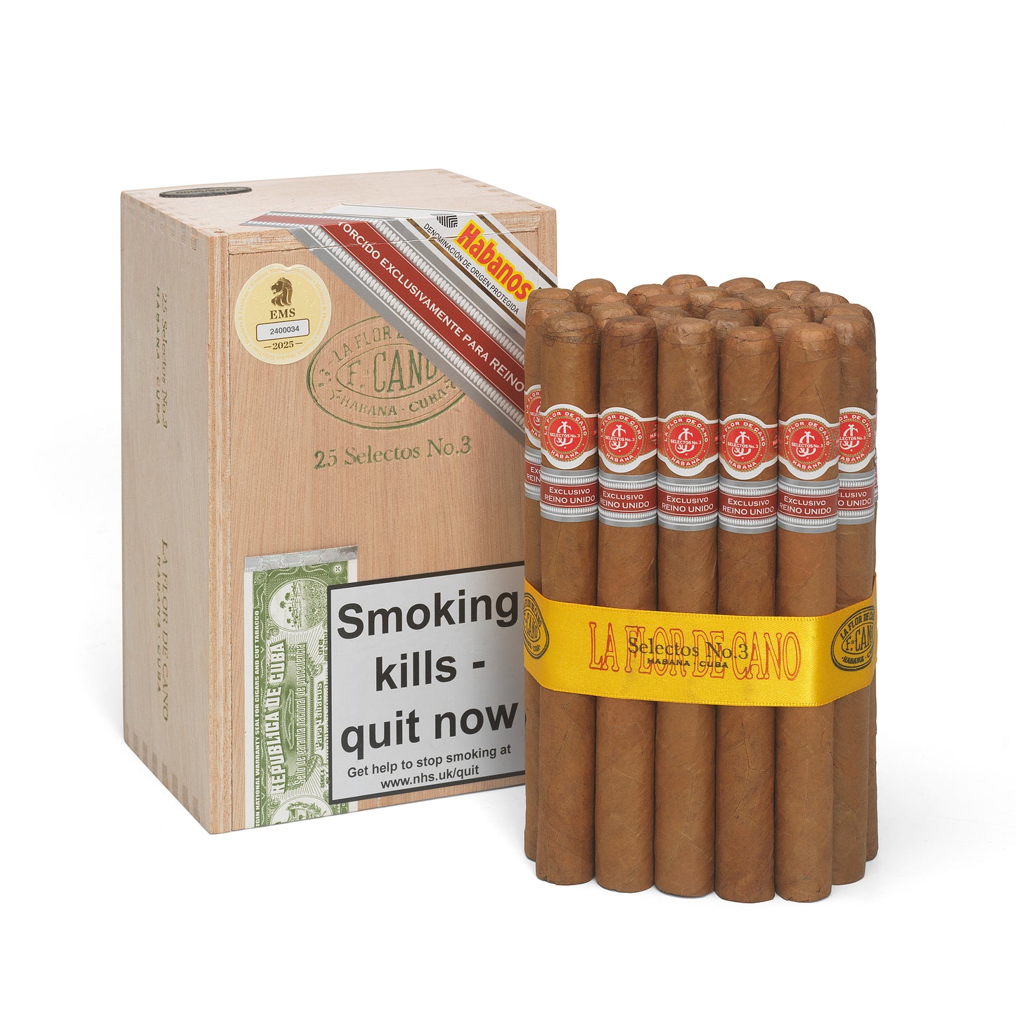 La Flor De Cano Selectos No.3 - UK Regional